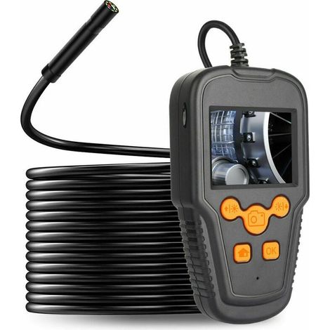 Endoskopkamera Mit 2,4-zoll-lcd – Hd-auflösung 1080p – Ip68-objektiv, 8 Mm – Tragbares Endoskop