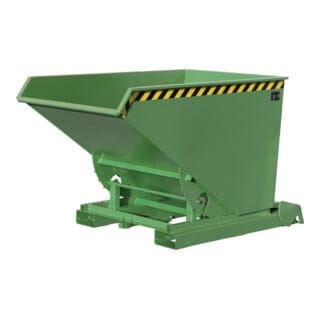 Bauer Kippbehälter 4A 1200, lackiert, Resedagrün