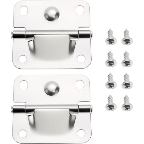 2er-set Kühlerscharnieren Aus Edelstahl, Kompatibel Mit Den Kühlboxen Coleman 5226, 5227b Und 5235 (schrauben Enthalten)