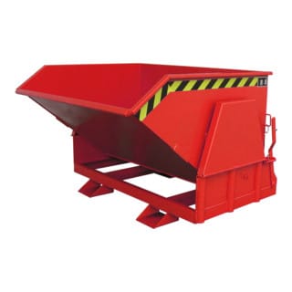 Bauer Kippbehälter BK 80, lackiert, Feuerrot