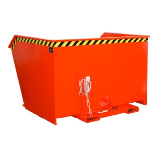 Bauer Kippbehälter GU 2000, lackiert, Feuerrot