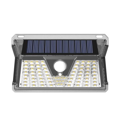 Led-wand Solar Lampe Elbat Eb0392 260 Lumen 6500 K Kaltlicht Ip44 Abmessungen 18,8 X 11,4 X 6,2 Cm Wandlampe 1200 Mah Akku