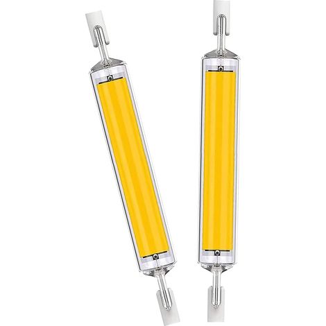 Led-lampen R7s 118 Mm, 4 Hochhelligkeits-20 W Lampen In Warmweiß Mit Doppelenden, Äquivalent Zu 200 W Halogenlampen.