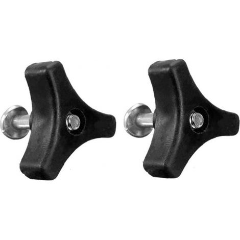 Schraubenschneider Nut Dreifachwinkel Griff Knopf Mutter Bolzen Werkzeuge Material Ersatzteile Aus Kunststoff Sternkopf Spanngriff Knopf Innengewinde Daumenschraube Schwarz