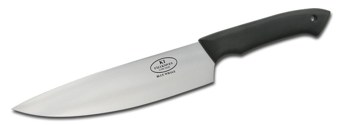 Küchenmesser Fallkniven K1 Blauwal Hergestellt Vg10 Stahl Laminiert Und Mit Einer Klinge Von 20 Cm, Mit Mango Thermorun