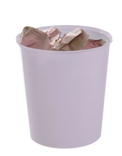 Ecogreen 100% Recycelter Und Wiederverwertbarer Abfallbehälter Mauve Pastell 18 Liter 290x310 Mm Archive 2000 2001 Ml Ps