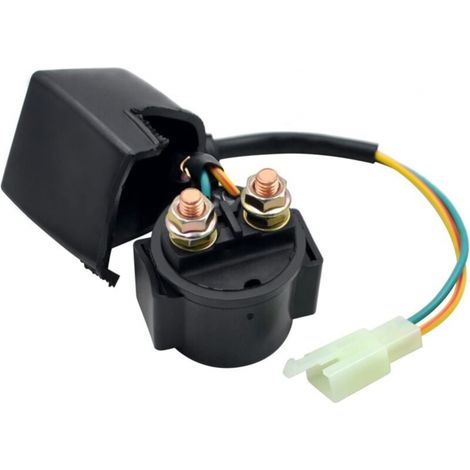 Relais 12 V Anlassrelais Für Motorrad, Quad, Gy6 50 Cc 70 Cc 90 Cc 110 Cc 125 Cc 150 Cc 200 Cc 250 Cc Atv Dirt Bike Roller Go-kart 4-takt-viertaktmotor