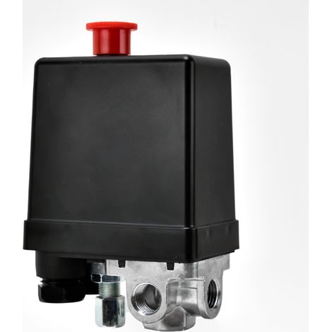 Druckluftschalter, Automatischer Luftdruckschalter, Druckschalter, Wasserpumpenzubehör, Vier-loch