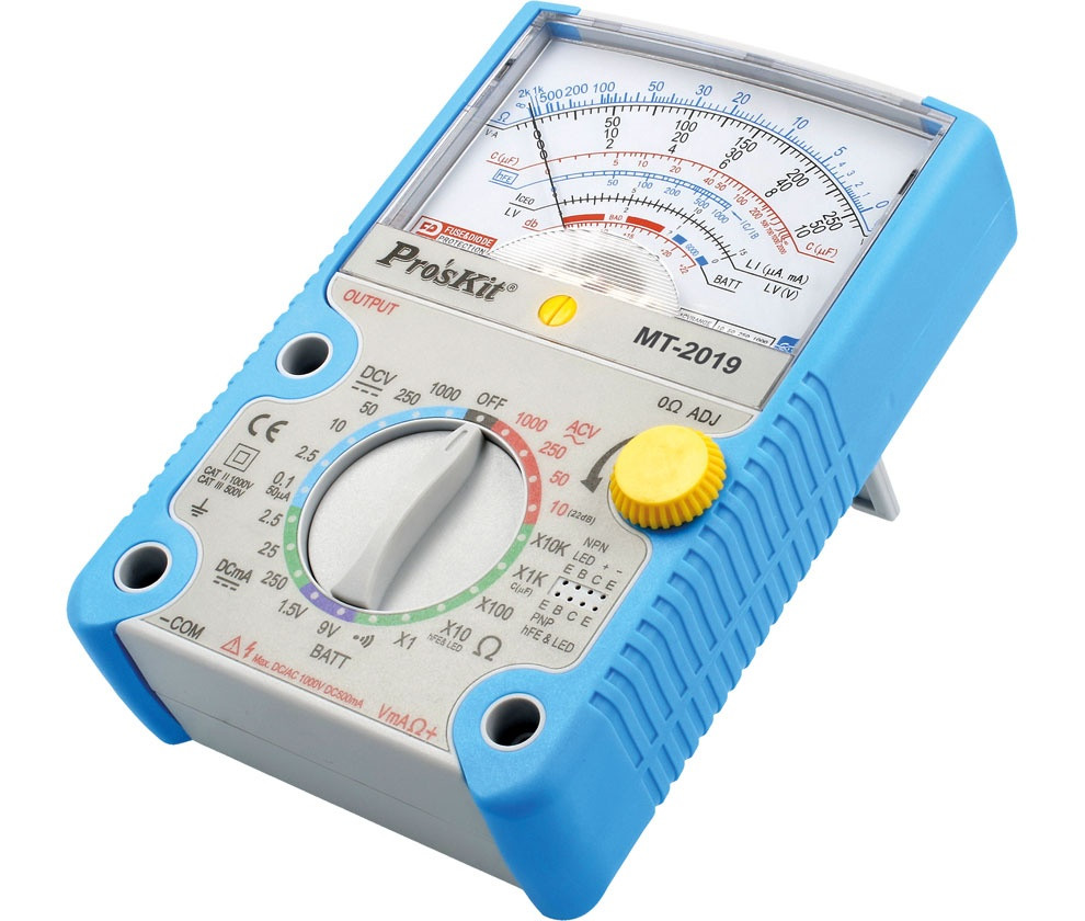 Geschütztes Analog-multimeter Proskit Mt2019