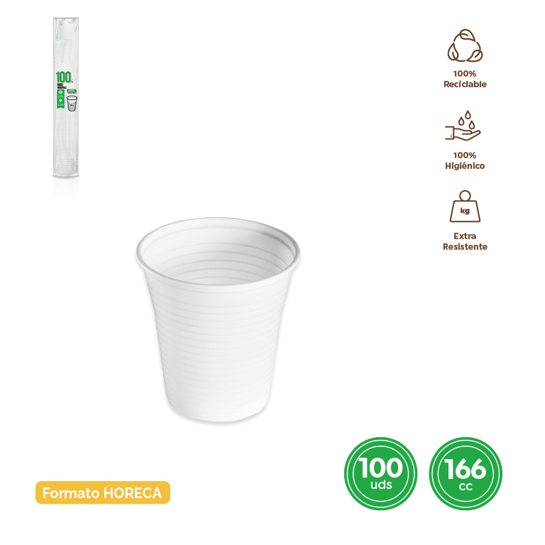 Vaso 166 Cc - 100 Und Marque Maxi Products