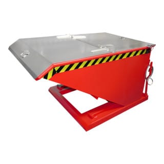 Bauer Kippbehälter NK 75, lackiert, Feuerrot