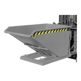 Bauer Kippbehälter NK 50, lackiert, Mausgrau