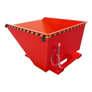 Bauer Kippbehälter NK 100, lackiert, Feuerrot