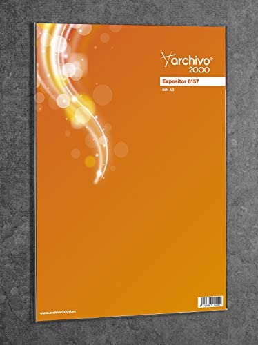 File 2000 Wanddisplay File 2000 "premium" Mit 3 Mm Dickem Vertikalen Din A3 Kleber 300x420 Mm