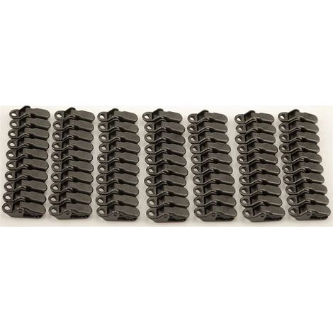 Camping-pc-clips, 70 Stück, Markisenplanenclips, Planenclips, Planenclips, Außenbefestigungsclips