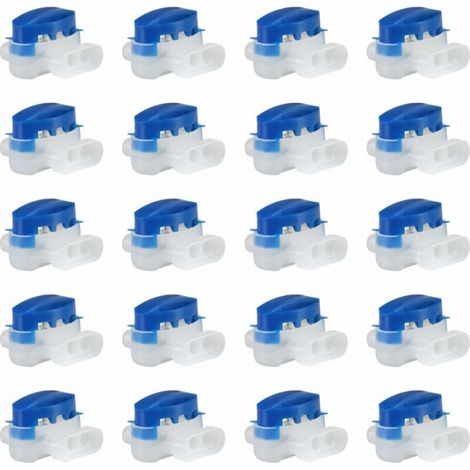 20er-pack Wasserdichte Kabelverbinder Für Robotermäher – Einfache Reparatur Für Bis Zu 3 Drähte – Für Kabel Von 0,5mm² Bis 1,5mm²