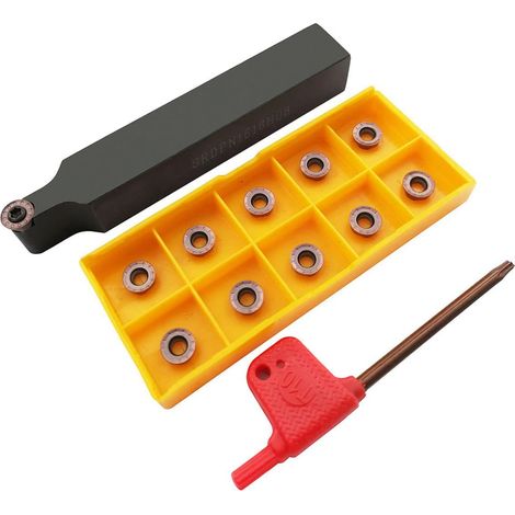 16 Mm 1 Stück Srdpn1616h08 + 11 Stück Rpmt08t2moe Hartmetall-wendeschneidplatten