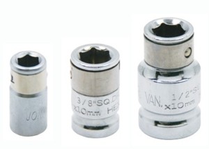 Jonnesway Adapter 1/2" Do Końcówek 6kt. 10mm