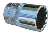 Jonnesway Nasadka Dwunastokątna 1/2" Krótka 8mm