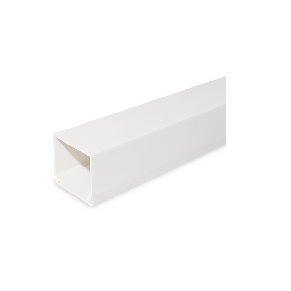 Dachrinne 25x40mm Weiße Schrauben-in-decken 2m