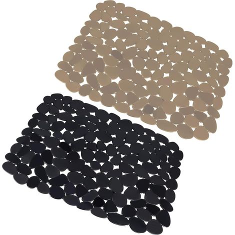 2 Stück Küchenspülbecken-matten, Pvc-küchenspülbecken-matte, Schutzmatte Für Spülbecken In Küche Und Bad, Spülbeckenschutz Gegen Kratzer Im Becken, 30x40cm