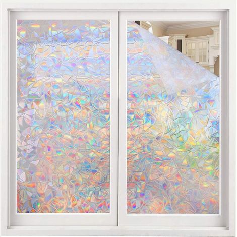 3d-dekovinyl Für Fenster, Glasfenster-aufkleber, Selbstklebefreier Statischer Fensteraufkleber, 50x300cm
