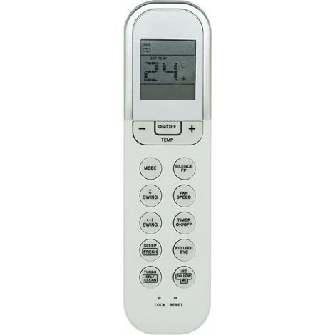 Fernbedienung Für Klimaanlage, Kompatibel Mit 1 Stück – Midea Rg36f /bgef Rg36f2 /bgef Rg36f4 /bgef