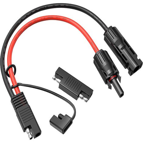 Photovoltaischer Solarstecker Zu Sae 10 Awg Pv-kabel Für Solarpanels Batterieladegerät (photovoltaischer Solarstecker-sae)
