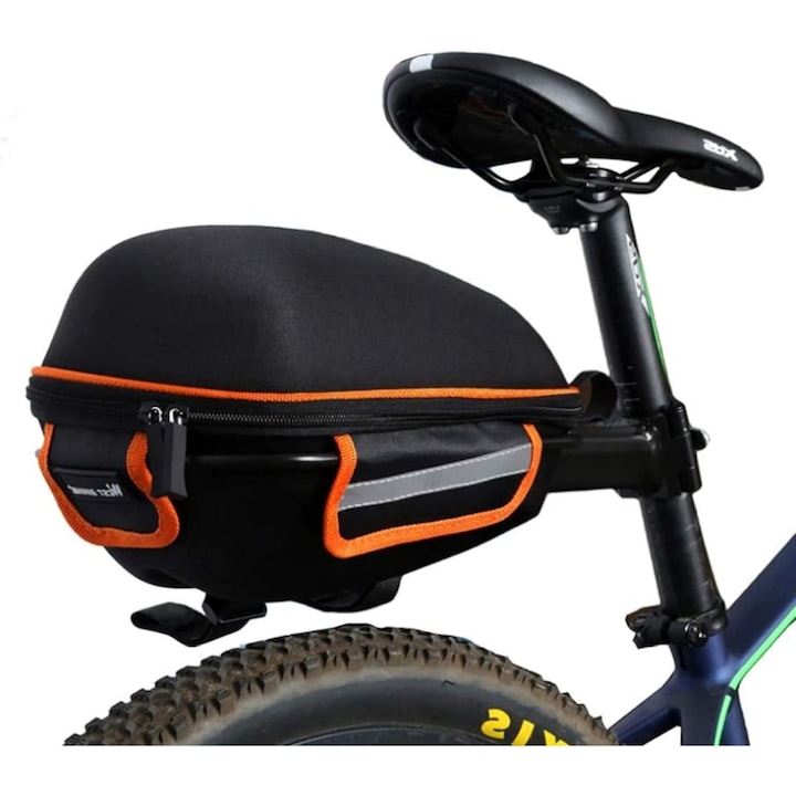 Fahrradträger, Premium, Simply Joy, Wasserdicht Und Reflektierend, Einfache Montage, Große Tragkraft, Geschenk Für Radfahrer, Schwarz