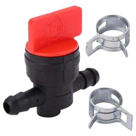 Universeller Kraftstoffhahn Aus Kunststoff, 8 Mm (1/4 Zoll), Mit 6-mm-schlauch, Für Motorrad, Quad Und Roller