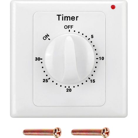 220-v-zeitschaltuhr, Hochleistungspumpe, Elektronische Steuerung, Mechanischer Countdown-stecker, 30-minuten-timer Mit Beleuchtung