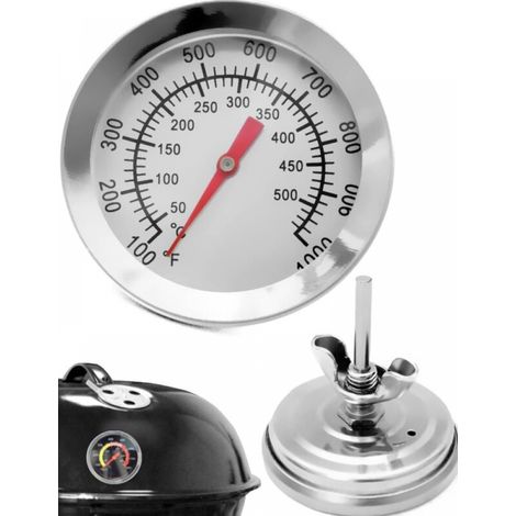 Analoges Kochthermometer – Temperaturbeständig – Für Grill, Barbecue, Töpfe Und Geschirr, Räucherofen – Von 10 °c Bis 500 °c