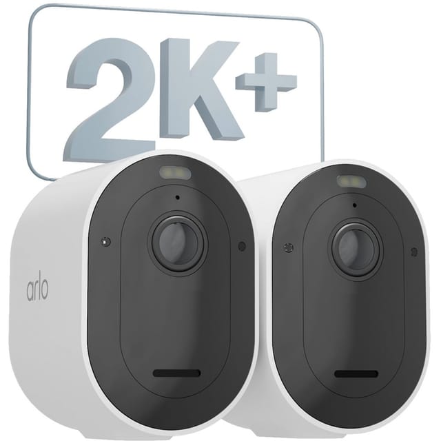 Pack 2 Kameras - ARLO - Pro 5 - Außen - Batterie - Nachtsicht