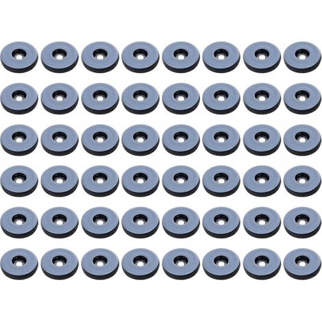 25 Mm Möbelgleiter, 48 Runde Teflon-möbelgleiter, Anti-vibrations-gleiter Für Möbel (rund)