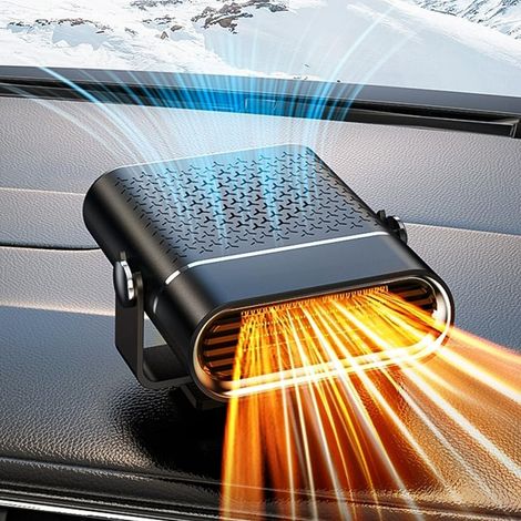 Autoheizung, 2-in-1, 12 V, Kühlventilator, Entnebelung, Enteiser, 360-grad-drehbare Heizung