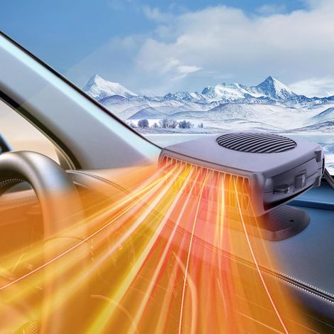 Autoheizung, Tragbarer Windschutzscheiben-entfroster, 12v 200w Heiz- Und Schnellkühlventilator