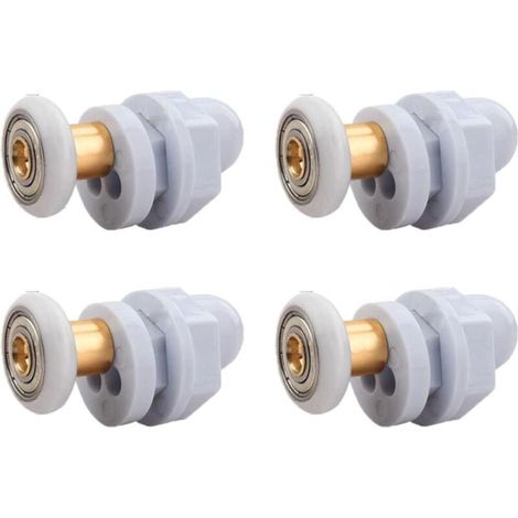 Duschkabinen-rollen, 4-teiliges Rollen-set, Ersatz Für Laufrollen Von Glas-schiebetüren Der Duschkabine (23mm)