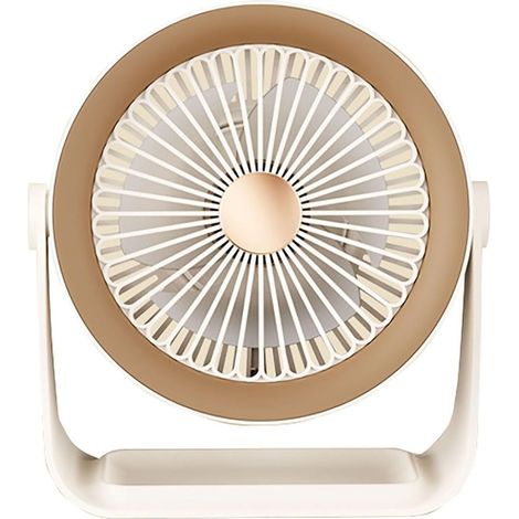 Ventilator, 7-zoll-schreibtisch-umluftventilator, Usb-wiederaufladbar