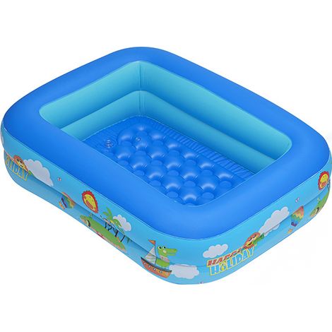 Kinderpool, Quadratischer Aufblasbarer Pool, Aufblasbares Planschbecken, Planschbecken, Quadratisches Planschbecken, Aufblasbarer Kinderpool, Wasserbecken Für Kinder Innen Und Außen