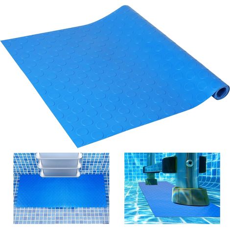 Poolleiter-matte, 90x40 Cm, Pool-laufmatte, Schutzmatte Für Poolleiter, Pool-stufenmatte, Rutschfeste Textur-schutzmatte Für Poolleitern