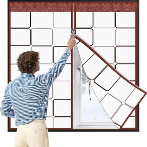 Wiederverwendbares Und Dickes Fensterisolationsset 130 Cm X 150 Cm – Winterliches Isolierfolien-set Für Balkon