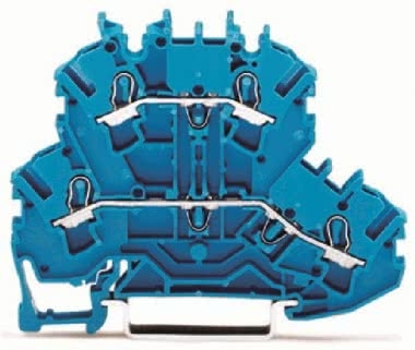 Zweistufiger Schienenverbinder 2,5 Mm² N/n Blau 2002-2204 Topjobs