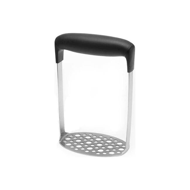 Kartoffelstampfer – Edelstahl – Manuell – Komfortabler Griff – Gleichmäßige Maschenweite – 11,5 X 17 Cm