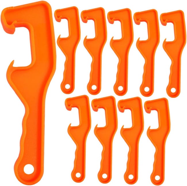 10-teiliges Flaschenöffner-multitool-set, Schiffswerkzeug, Handwerkzeug, Deckelentferner Für Farbdosen Und Tinteneimer