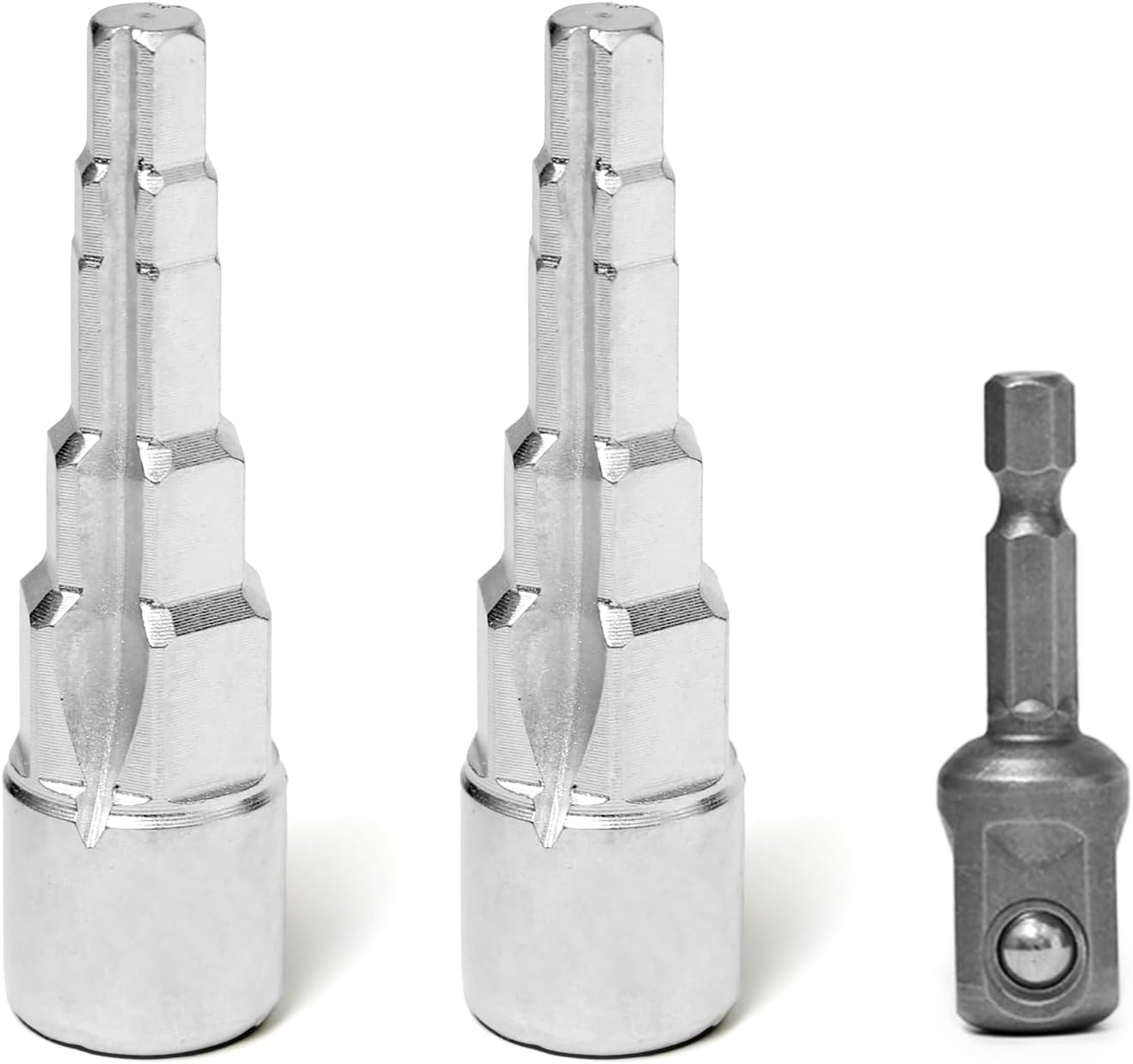 Set Mit 2 Universellen 1/2" 5-stufen-heizkörperschlüsseln Für Sanitärinstallationen, Heizungsanlagen Und Ventilausbau