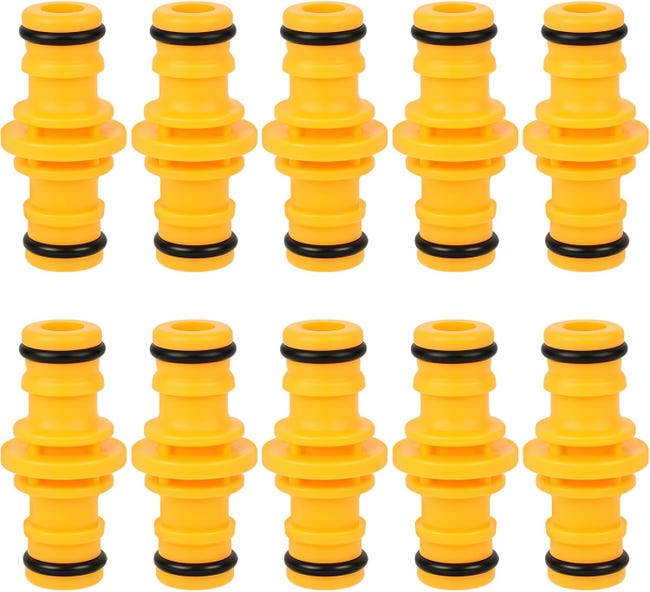 10 Schlauchverschraubungen, 16-mm-doppelstecker