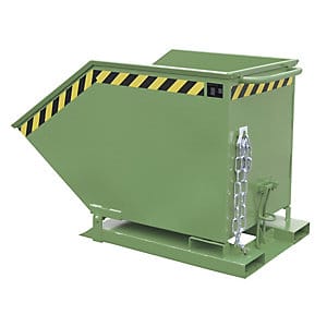 Bauer Kippmulde KK 600, lackiert, Resedagrün