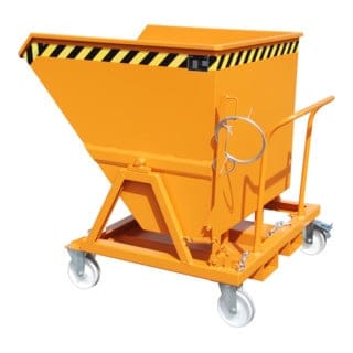 Bauer Kippmulde KS 700, lackiert, Gelborange