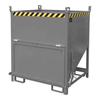 Bauer Silobehälter SGK 100, lackiert, Mausgrau