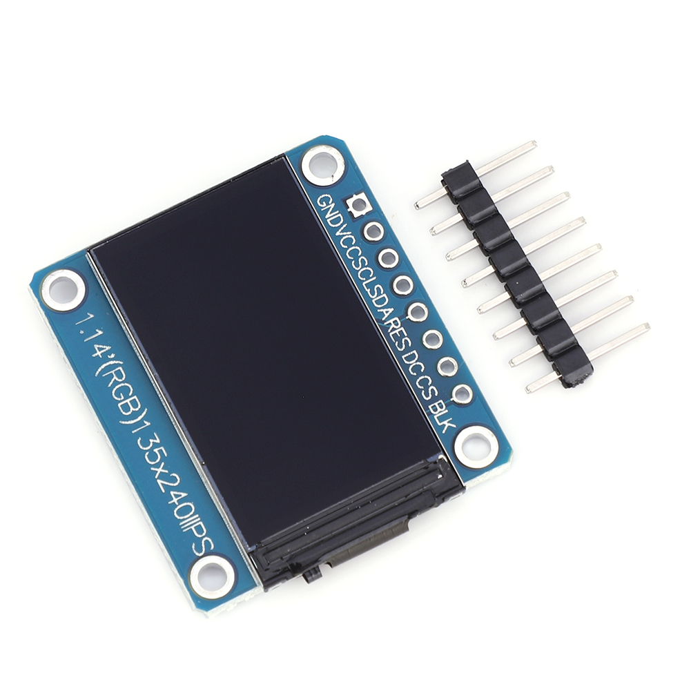 Module Écran Affichage Tft, Lcd Contact Ferme 1,14 Pouces, Vue Claire Bâtiment Intelligent